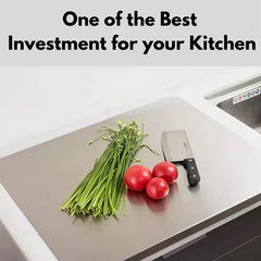 Stainless Steel Chopping Board – Hygienic & Durable