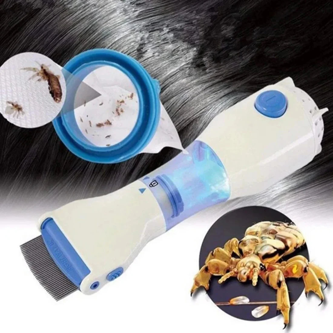Electric V-Comb Anti Lice Machine – Safe & Chemical-Free Solution