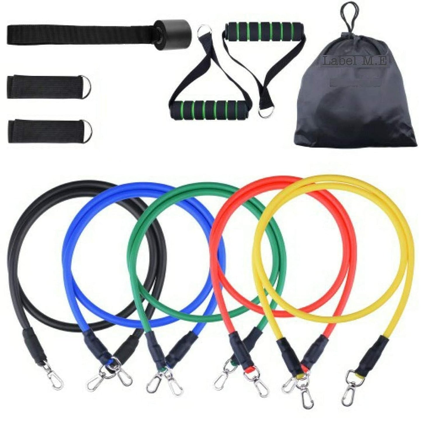 Gym Belt with Box | 5-in-1 – Complete Fitness Support Kit