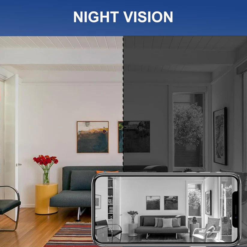 Smart WiFi Security Camera – 1080P HD