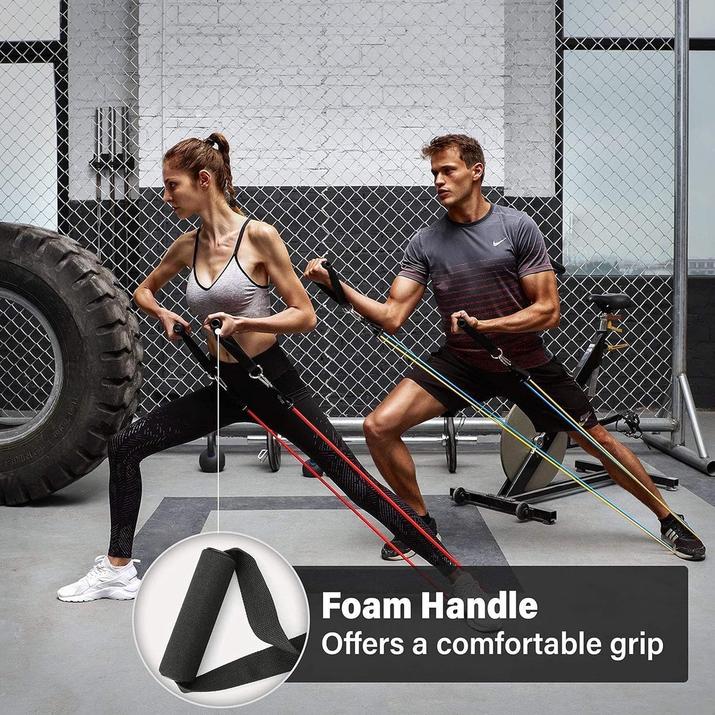Gym Belt with Box | 5-in-1 – Complete Fitness Support Kit