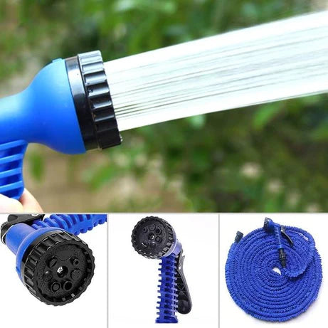 Expandable Hose Pipe with 7-Mode Nozzle – 100 FT