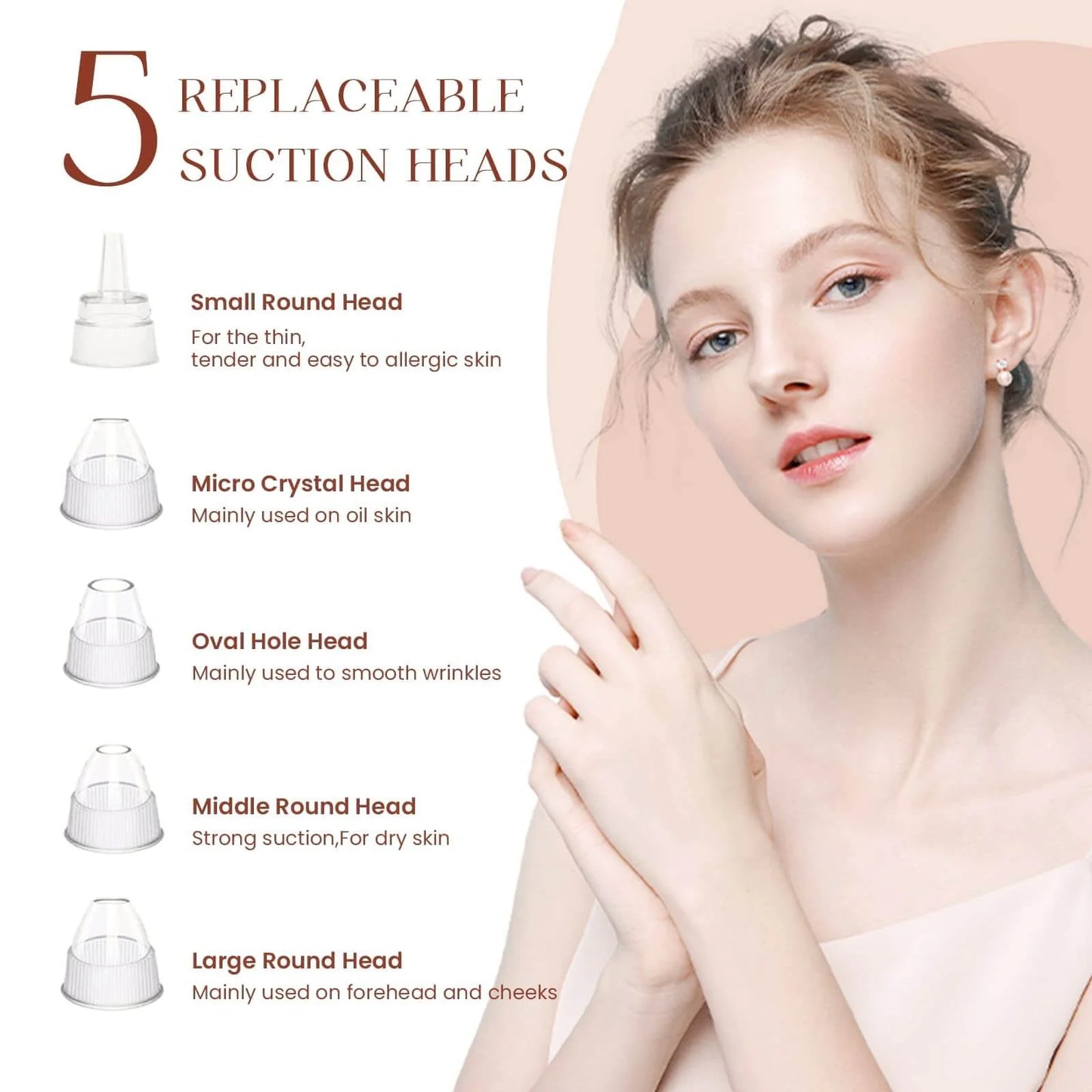 Electric 5-in-1 Acne & Blackhead Remover