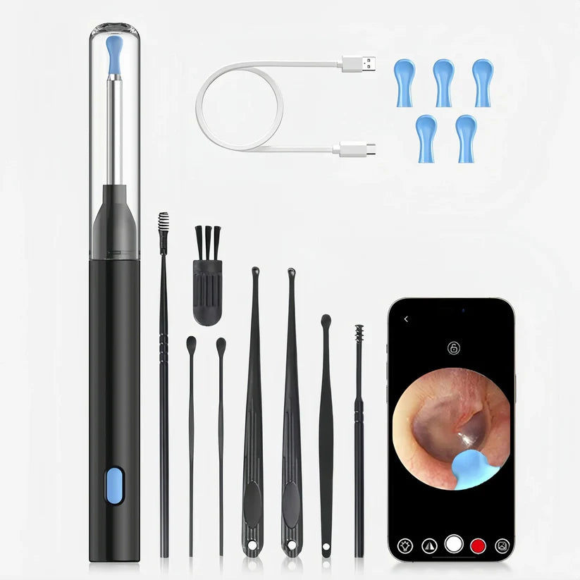 Wireless Smart Visual Ear Cleaner – 1080P HD Camera & LED Lights