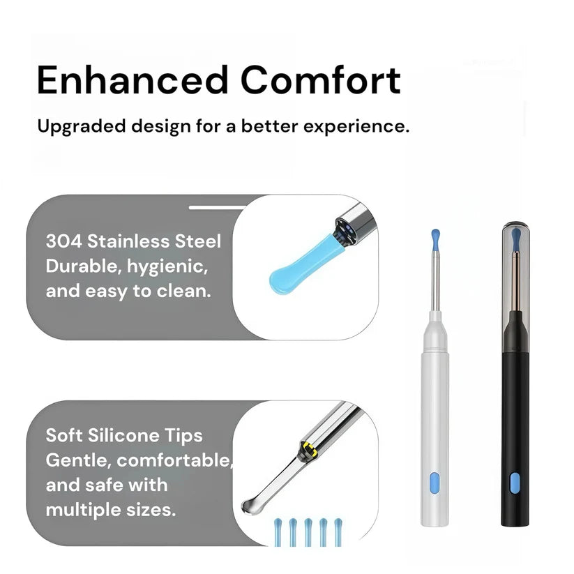 Wireless Smart Visual Ear Cleaner – 1080P HD Camera & LED Lights