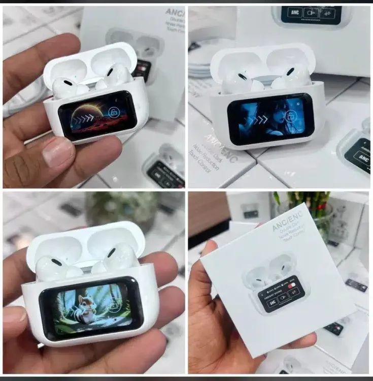 New Arrival Apple Airpods - A9 Pro Wireless Earbuds with LCD Display