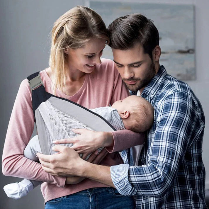 Newborn Baby Carrier Sling Wrap – Soft, Secure & Hands-Free
