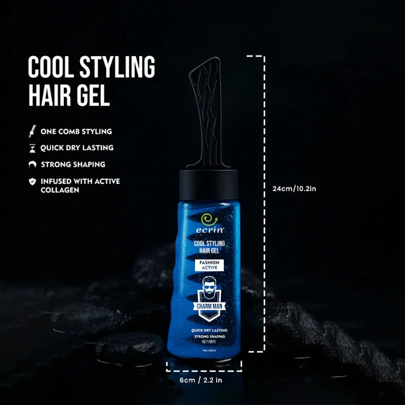 New Arrival ECRIN Cool Styling Hair Gel 280ml