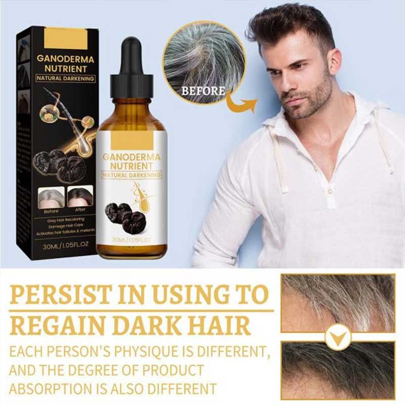 Anti-Greying Hair Serum Hair Darkening Natural Blackout Serum Hair Growth Serum